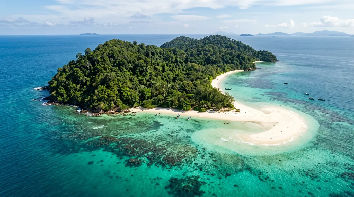 Wisata Pulau Kapuk - Gugusan Teluk & Terumbu Karang
